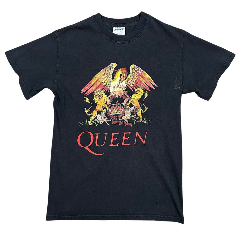 Vintage 2003 Queen Band Tee Men’s Small Double Sided Graphic Rock T-Shirt Black